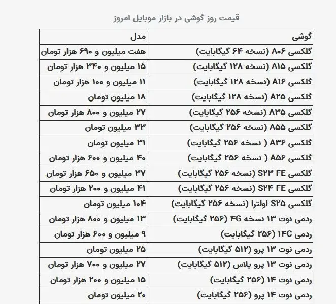 گوشی ۱