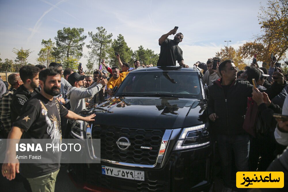 خودروی لوکس و جذاب هادی چوپان