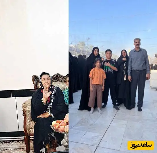 تصویر خانوادگی علیرضا بیرانوند