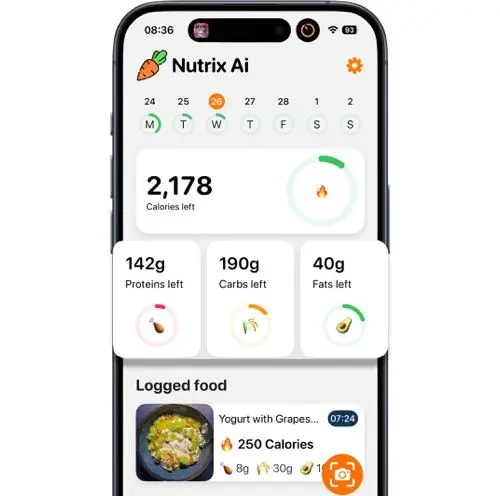 اپلیکیشن Nutrix AI
