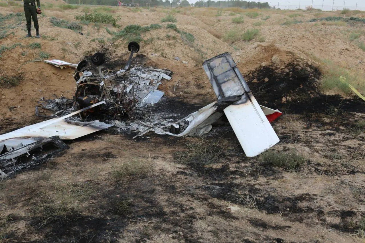 سقوط هواپیمای آموزشی در کرج / 2 کشته + علت سقوط