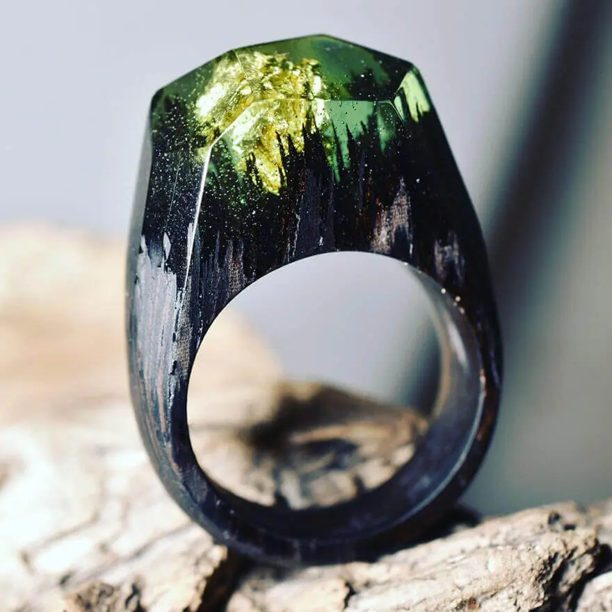 resin-rings-miniature-scenes-secret-forest-1