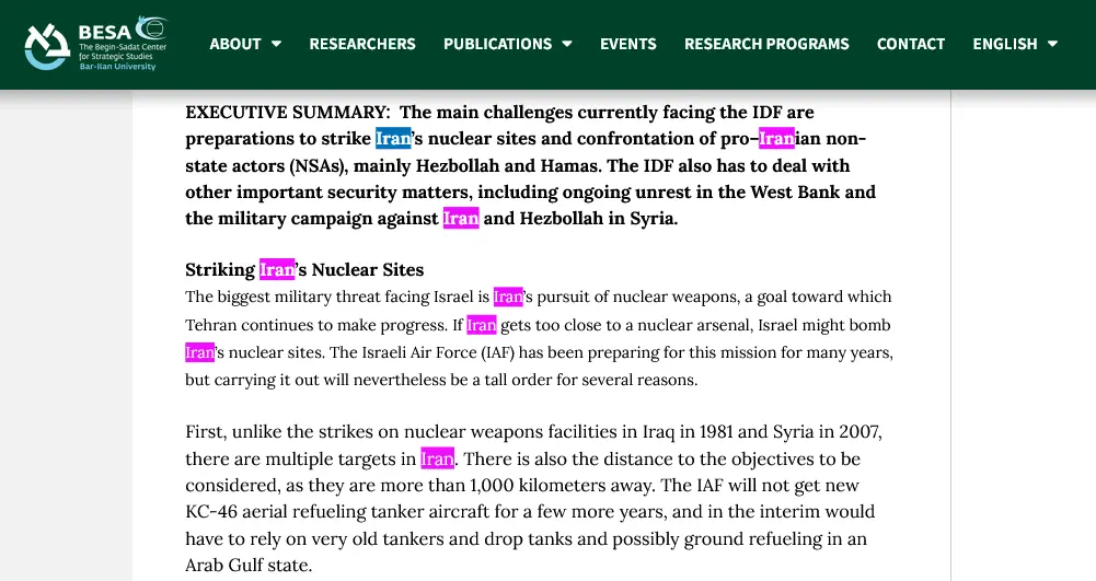 حساب و کتاب اسرائیل برای حمله به تاسیسات هسته‌ای ایران با «۱۰۰ جنگنده» 