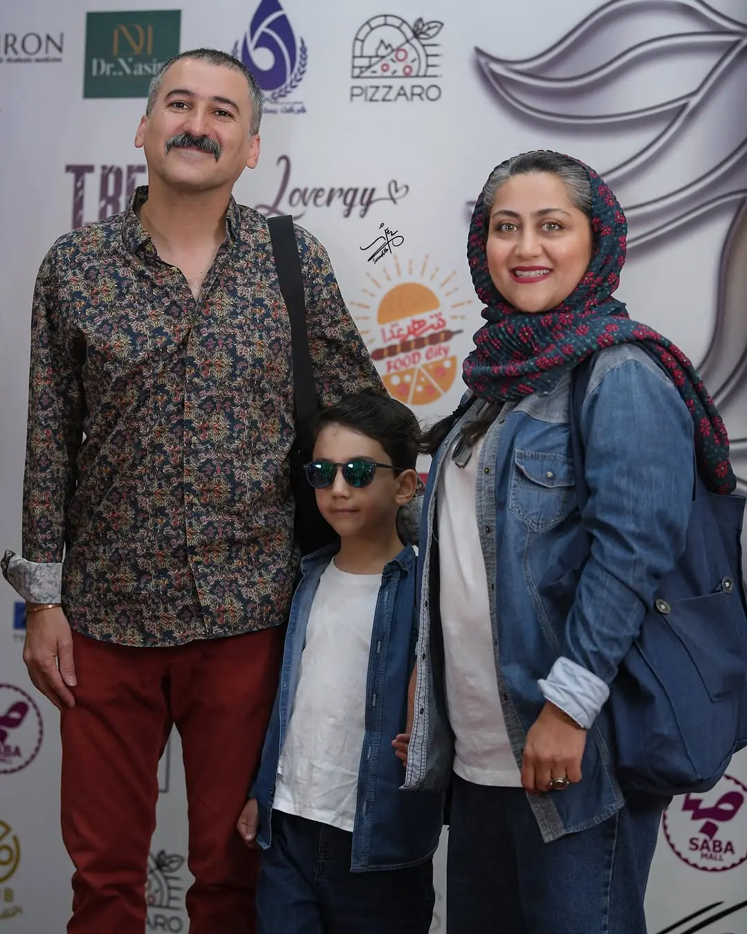 عکس خانوادگی وحید آقاپور