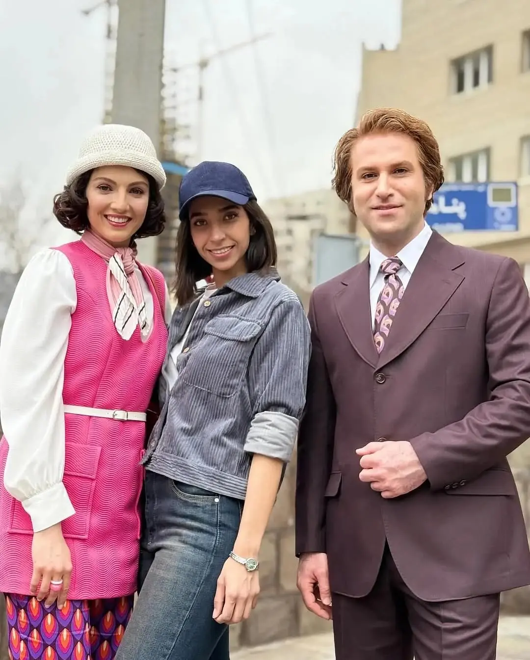 عکس خسرو و شیرین پشت صحنه سریال تاسیان