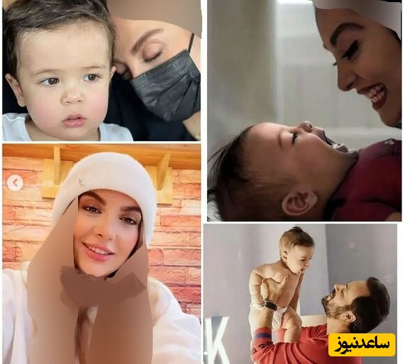 احمد مهرانفر و همسر و فرزندش