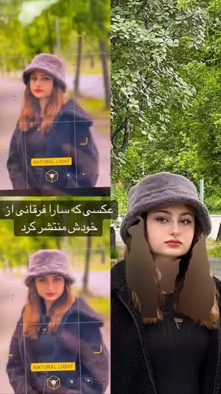 سارا و نیکا فرقانی که همیشه در اینستاگرام عکس های عجیبی از خود منتشر می کنند این بار تصویری را از خود با چهره های زنانه به اشتراک گذاشتند.