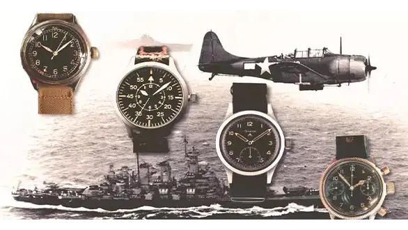 ساعت خلبانی جنگ جهانی اول و دوم