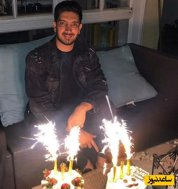 جشن تولد فرزاد فرزین