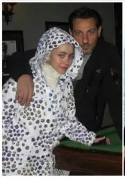 عکسی از الناز حبیبی یکی از بازیگران سرشناس ایرانی در کنار همسر اولش با ریخت و قیافه ای عجیب منتشر شد.