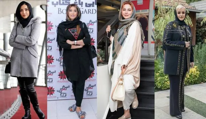 نعمیه نظامدوست، خاطره اسدی، آنا نعمتی و نیکی مظفری با قد 167