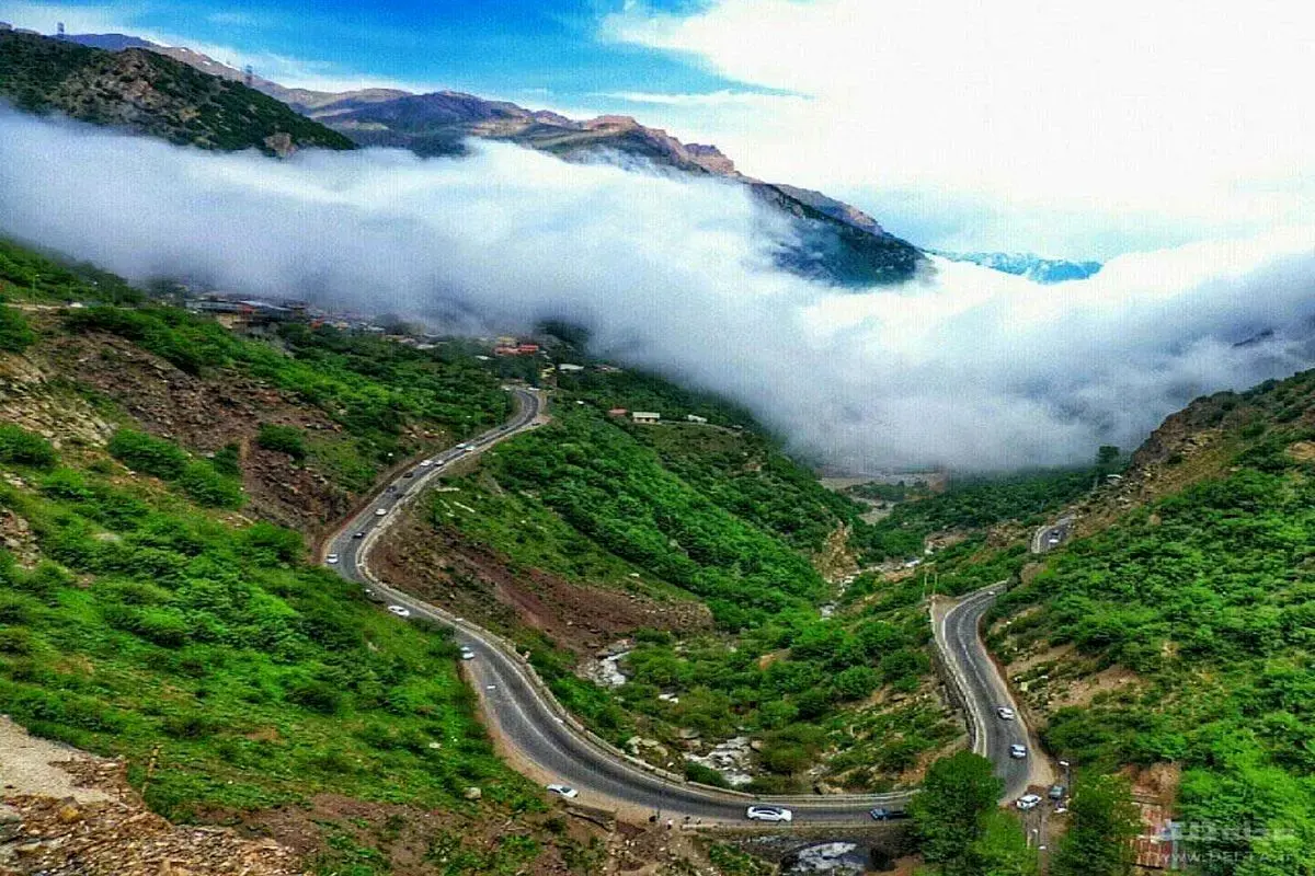 ترافیک محورهای شمالی ایران