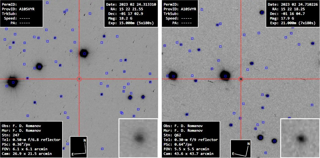 دنباله دار سوچینشان اطلس از نگاه تلسکوپ هایی در شیلی و استرالیا