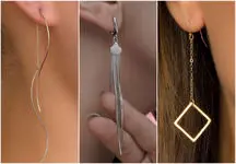 معرفی گوشواره ای ساده برای مناسبت های رسمی و اداری