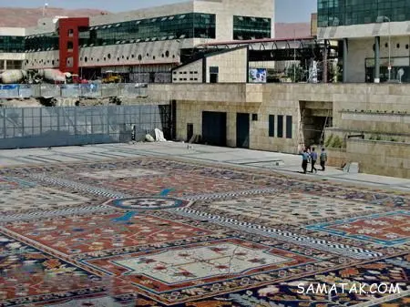 زیباترین سنگ فرش دنیا در خیابان منصور تبریز + تصاویر