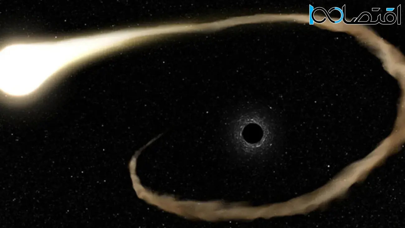 ناسا با تلسکوپ هابل بلعیده‌شدن یک ستاره توسط یک سیاه‌چاله را مشاهده کرد