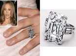 عکس حلقه ازدواج میلیون دلاری خانم بازیگر معروف که نامزدی اش بهم خورد