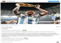 لیونل مسی حتی تخم مرغ اینستاگرام را هم شکست داد