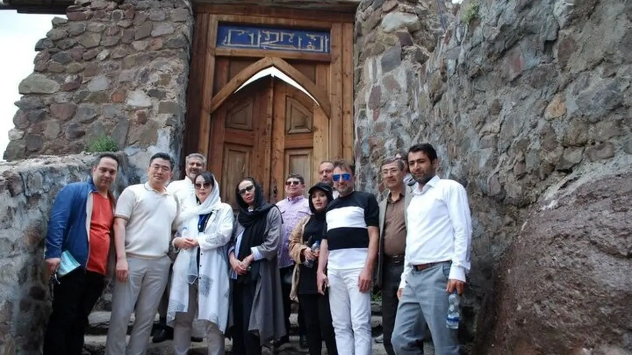 سفیران ۴ کشور به قزوین رفتند / عکس یادگاری با حسن صباح در الموت
