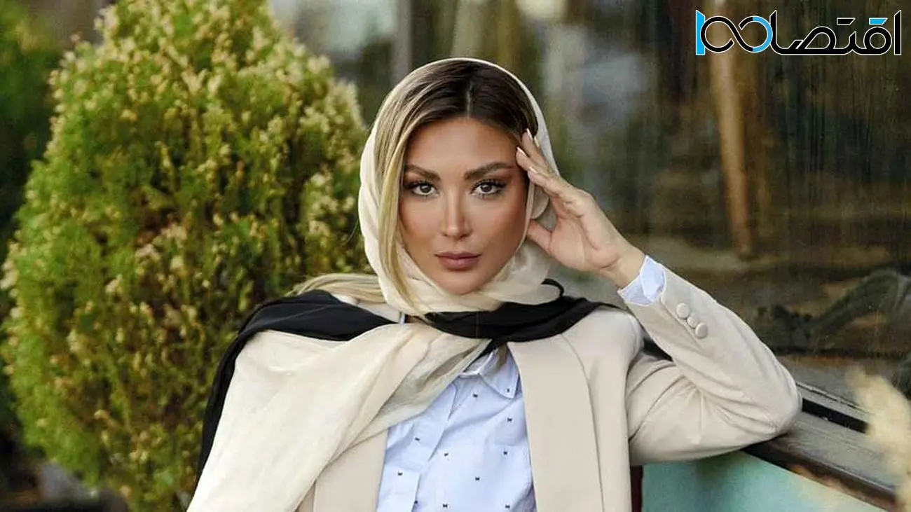  تغییر چهره اساسی مینا مختاری همسر بهرام رادان به سبک مادران ایرانی/ روسری و مانتو پلنگی یه ترکیب دهه شصتی 