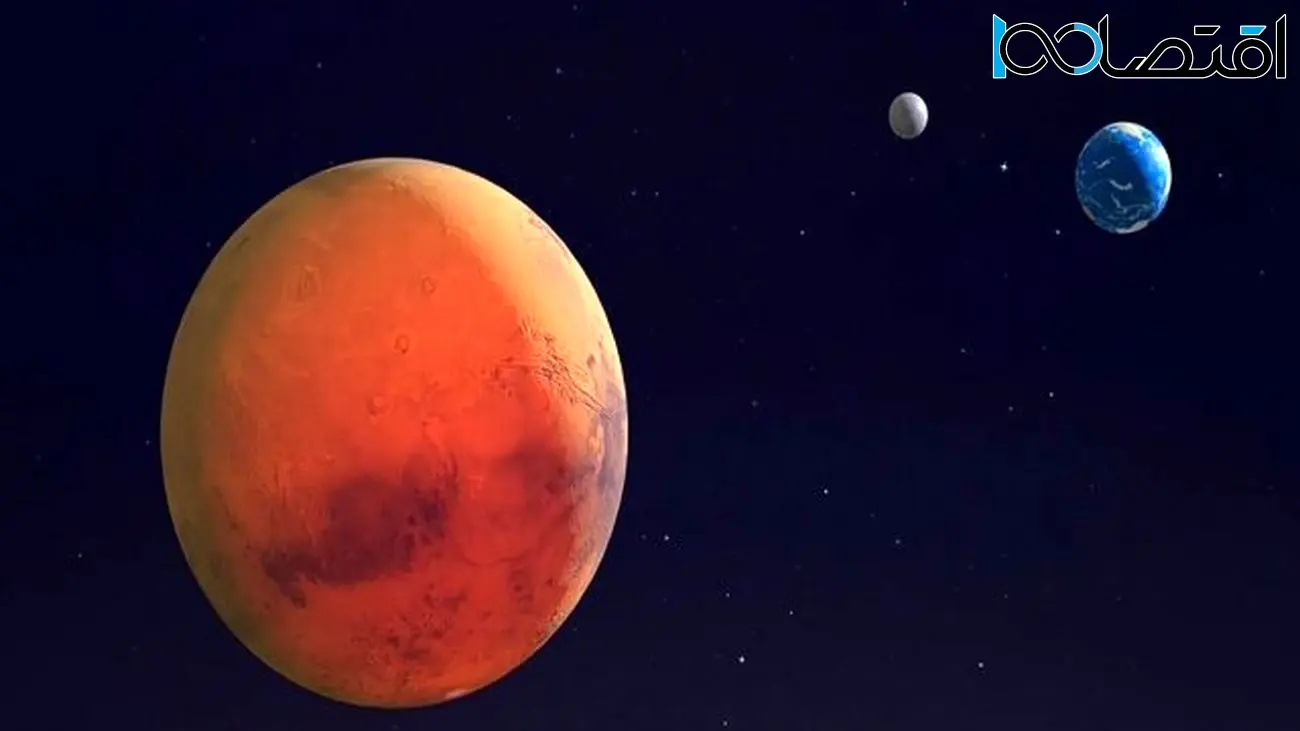 گرانش مریخ هر ۲.۴ میلیون سال اقیانوس‌های زمین را تکان می‌دهد