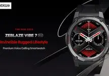 ساعت هوشمند Zeblaze Vibe 7 Pro با عمر باتری 30‌روزه معرفی شد
