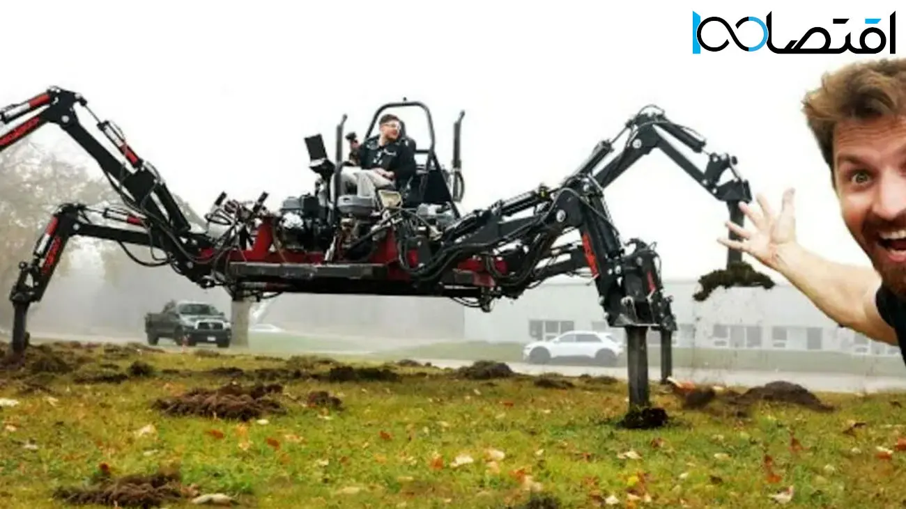 ویدیویی هیجان‌انگیز از بزرگ‌ترین ربات شش پای قابل سوار شدن جهان [تماشا کنید]