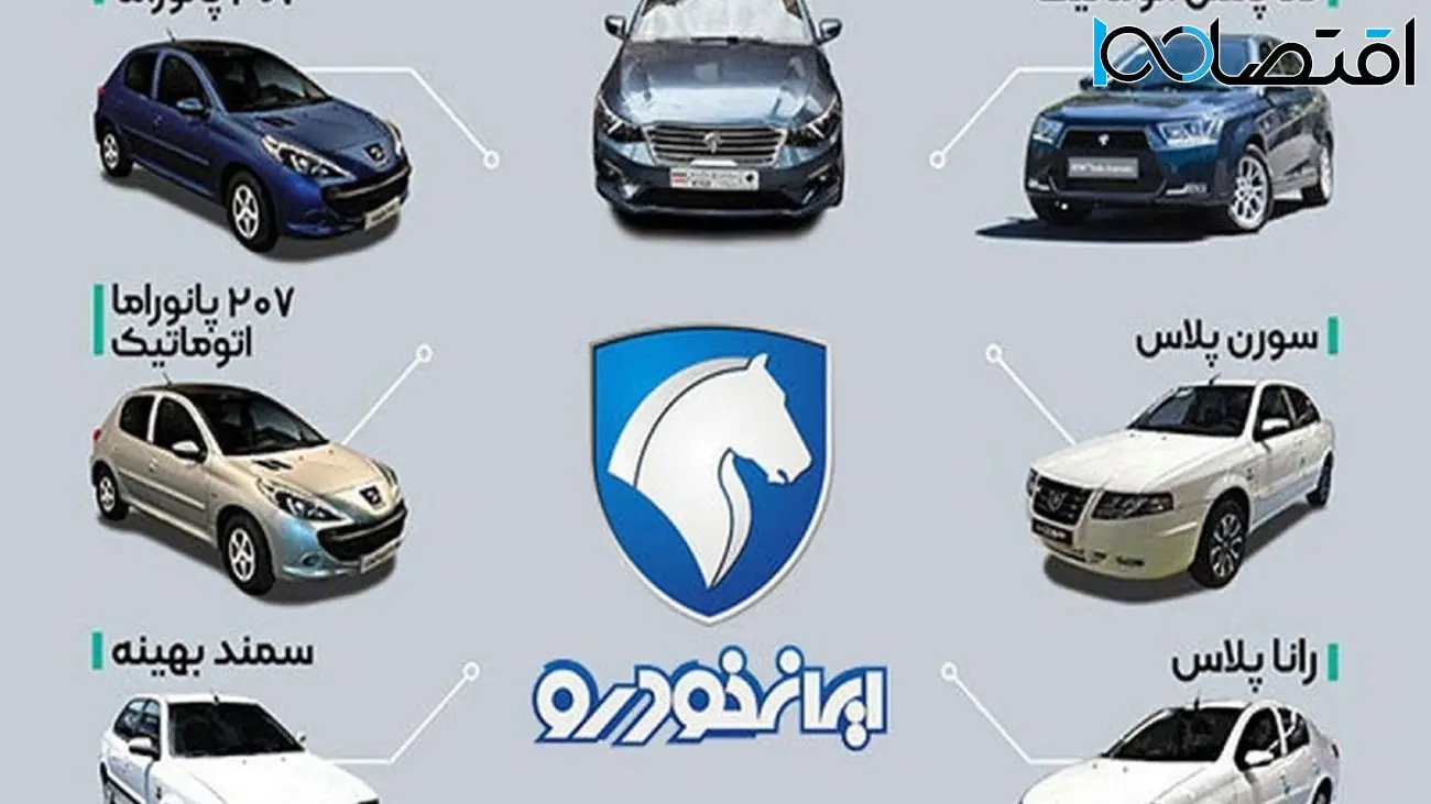 به روزترین قیمت محصولات ایران خودرو 10 شهریور