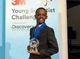 نوجوان 14 ساله با اختراع صابونی برای مبارزه با سرطان پوست برنده جایزه علمی شد