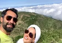 عکس حسرت برانگیز از هادی کاظمی و همسر بازیگرش / سمانه خوشگلتر از همیشه !