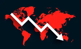 سقوط سطح اعتماد به اقتصاد جهانی