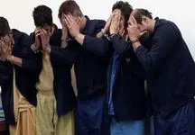 دستگیری اعضای باند سارقان زورگیر و به عنف طلاجات + فیلم 
