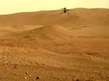 ناسا ویدیویی از پرواز و فرود هلیکوپتر نبوغ در مریخ منتشر کرد [تماشا کنید]