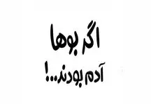 بوها اگر آدم بودند، این شکلی می‌شدند 