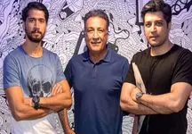 اولین عکس از مراسم عروسی پسر عبدالرضا اکبری / عرفان خوشتیپ تر از پدرش !