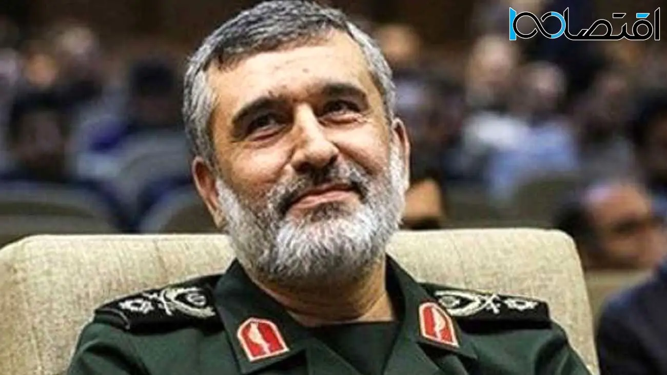 ببنید؛ لحظه واکنش خاص سردار حاجی‌زاده به سخنان رهبر انقلاب درباره انتقام از اسرائیل 