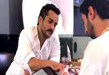 فیلم لو رفته از ساعد سهیلی در حال مانیکور ناخون / گلوریا شوکه شد !