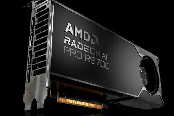 گرافیک Radeon AI Pro R9700 معرفی شد؛ حرکت بزرگ AMD در مبارزه با انویدیا