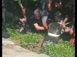 قبرستانی در مسجدسلیمان یک نفر را بلعید + فیلم