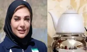 کنایه سنگین مجری صداوسیما به قوری و کتری هدیه دادن به دختر قهرمان