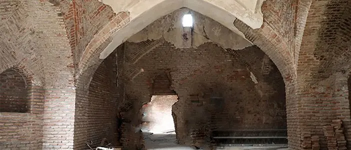  معرفی(حمام پیرزرگر) به عنوان یکی از بناهای قاجاری و جاهای دیدنی اردبیل