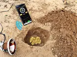 نحوه پیدا کردن گنج طلا با فلزیاب گوشی موبایل