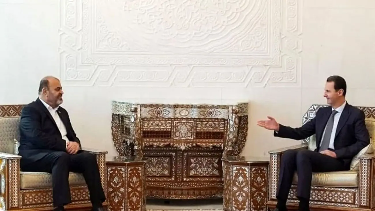 وزیر راه و شهرسازی با بشار اسد دیدار کرد