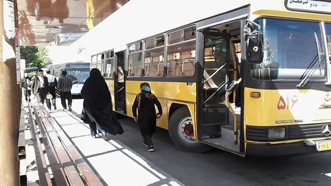 سکته راننده اتوبوس در تهران هنگام حرکت/ دو نفر مصدوم شدند