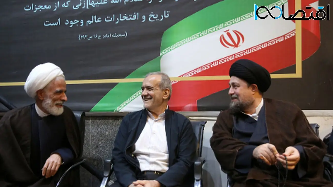 عکس جنجالی دختر پزشکیان در یک مراسم و دیدار سیدحسن خمینی با رئیسجمهور