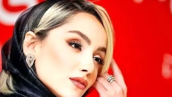 گریم جنجالی نازنین بیاتی برای فیلم خانه ارواح لو رفت!