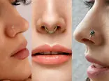 کاهش درد قاعدگی زنان با حلقه های طلای در بینی