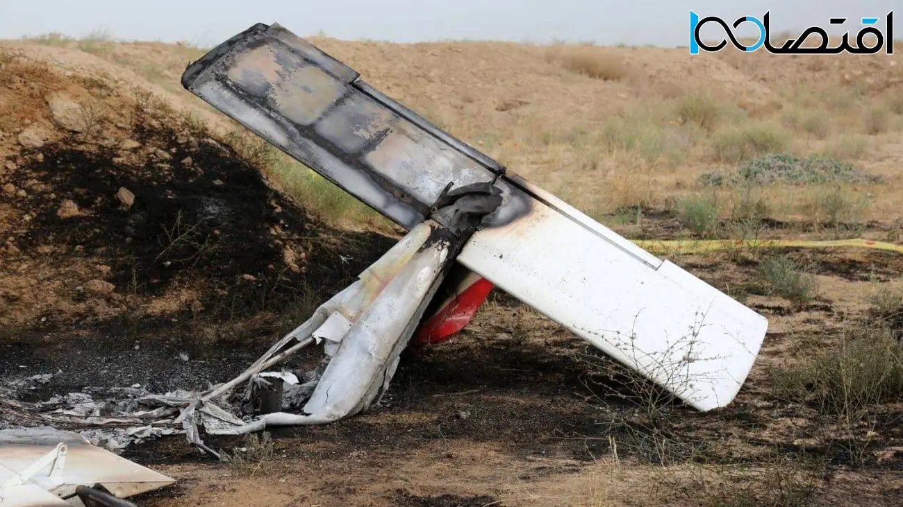یک هواپیمای آموزشی در کرج سقوط کرد/ ۲ نفر کشته شدند  + علت سقوط