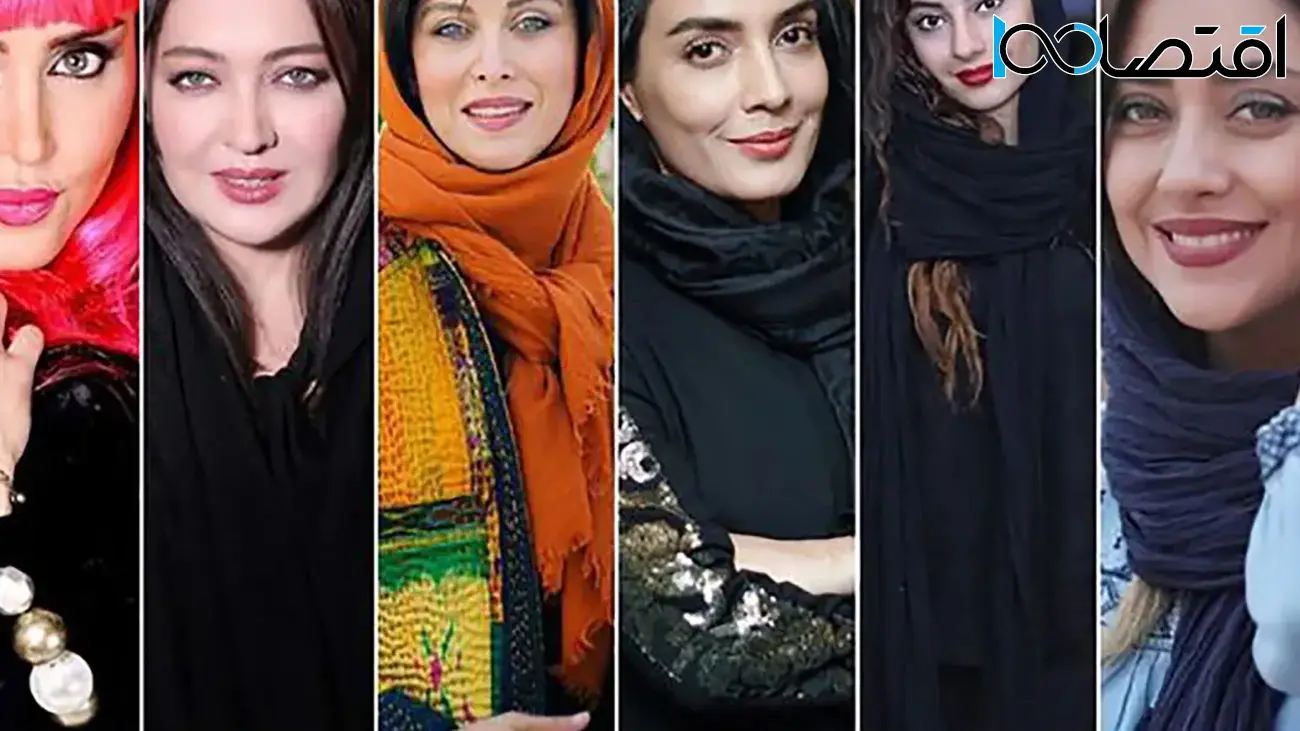 این خانم بازیگران ایرانی خیلی پر حاشیه هستند + عکس و اسامی