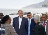 عکس متفاوت کنار ساحل وزرای خارجه ایران و امارات